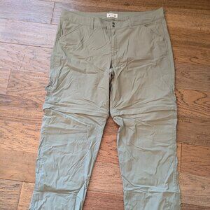 Ultimate Terrain Convertible Hiking Pants Women's Size 16